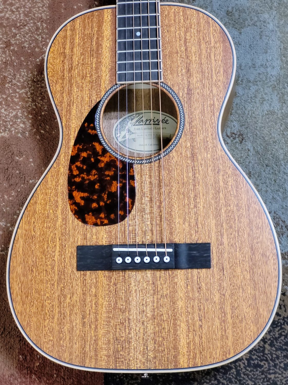 acoustic black widow guitar